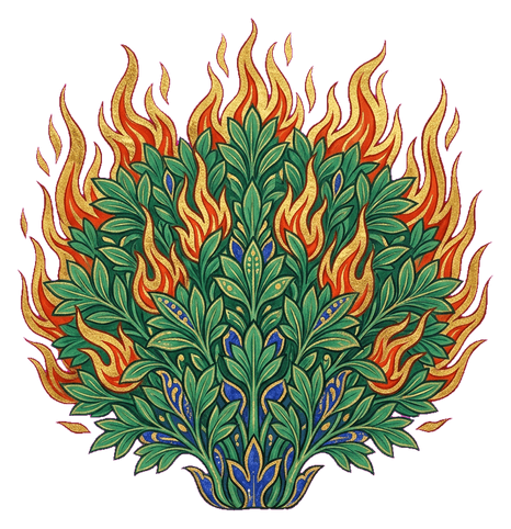 La zarza ardiente