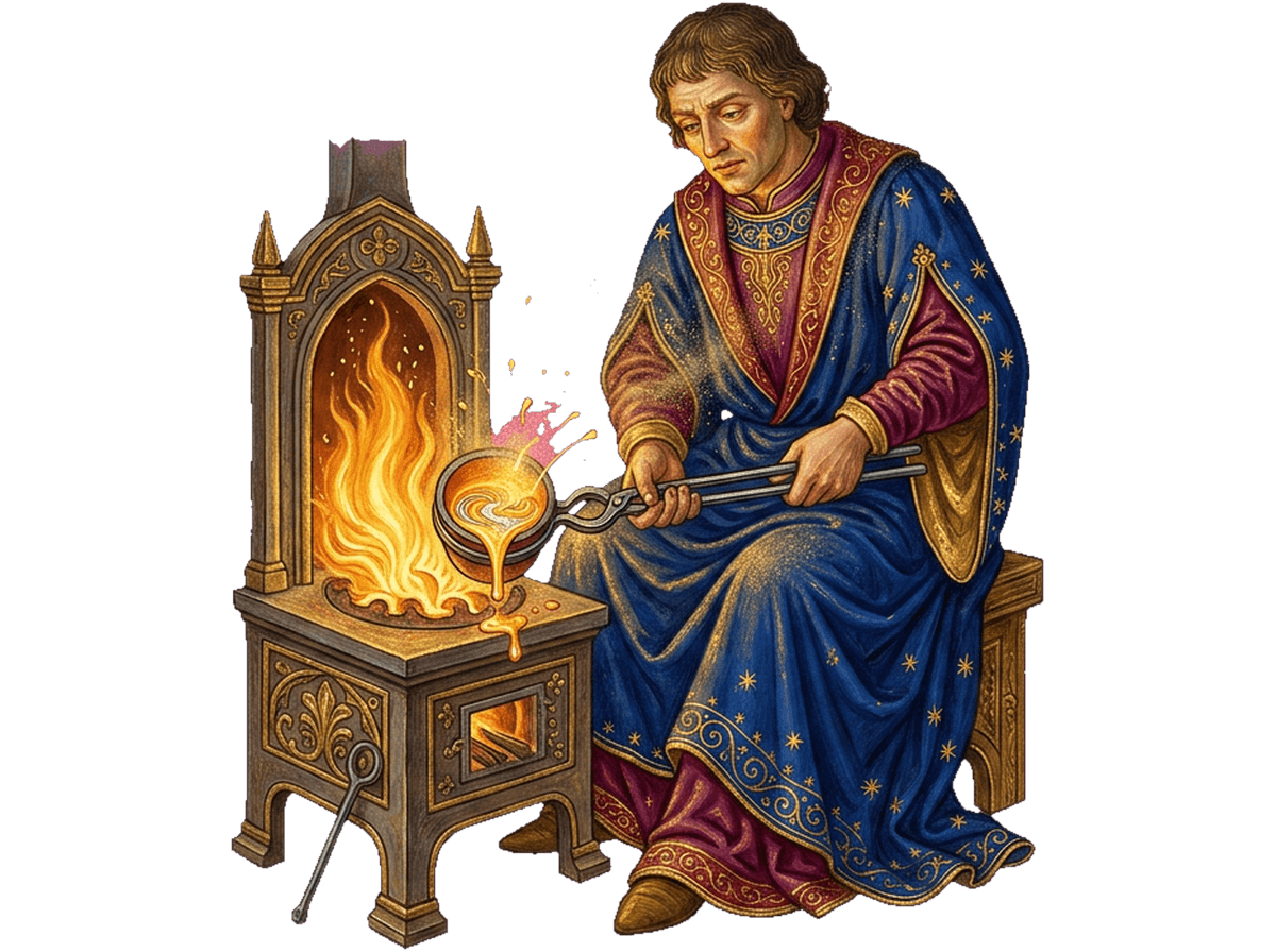 O refinador purifica o ouro e a prata no fogo, imagem do mensageiro que purificará os levitas