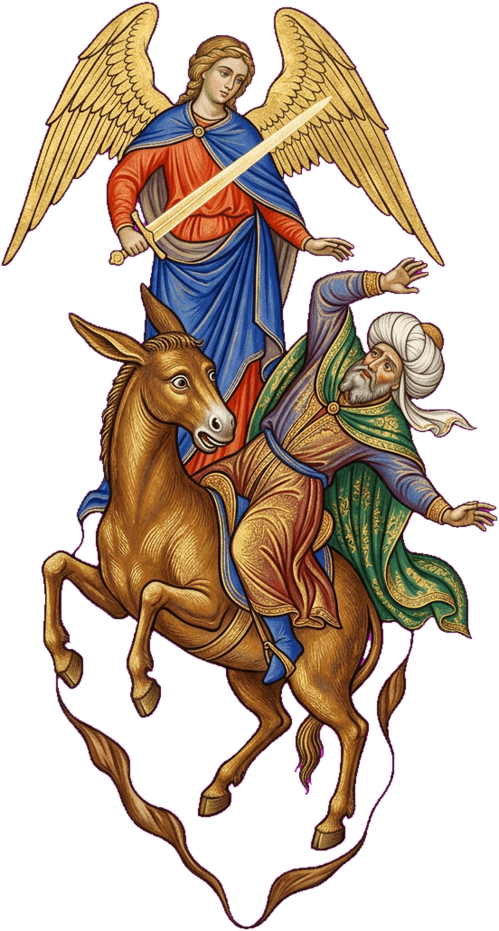 A jumenta de Balaão e o anjo do Senhor