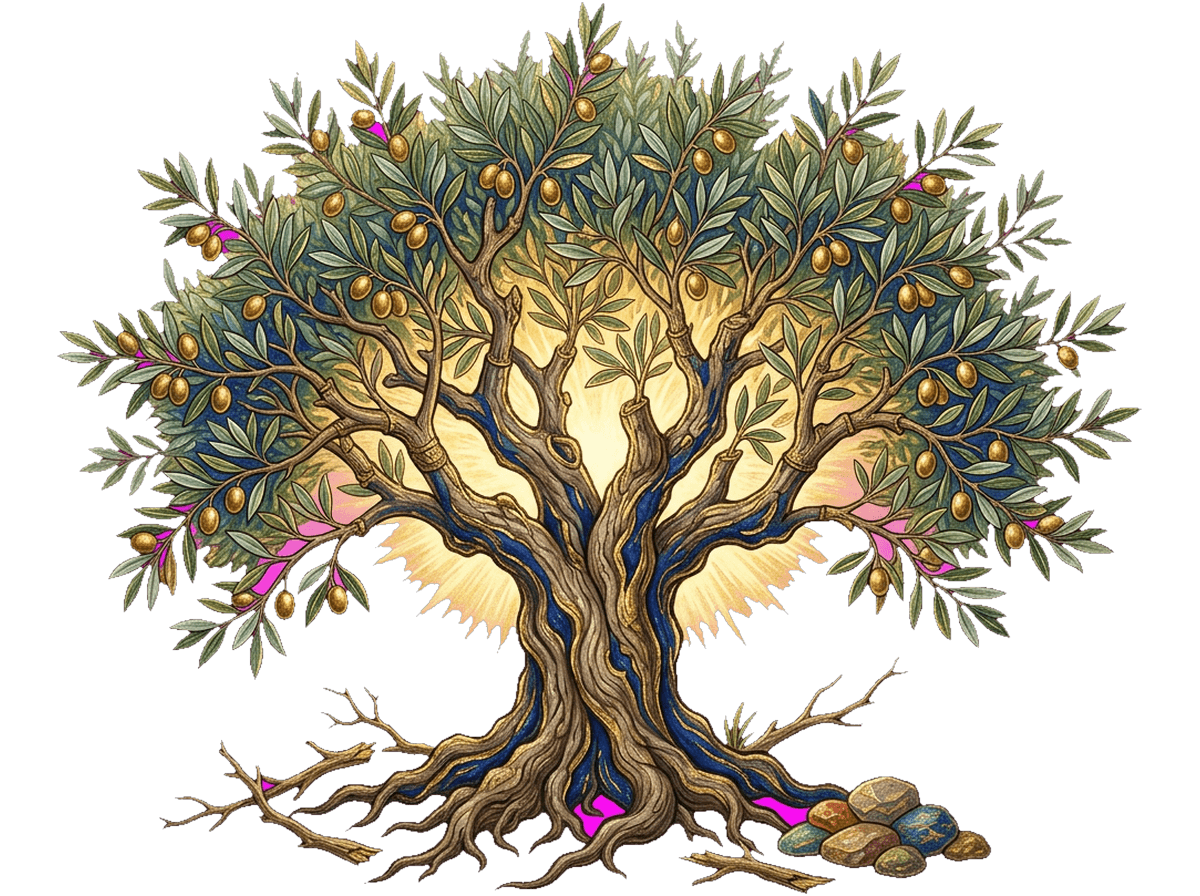 El olivo de Israel con las ramas injertadas (Romanos 11)