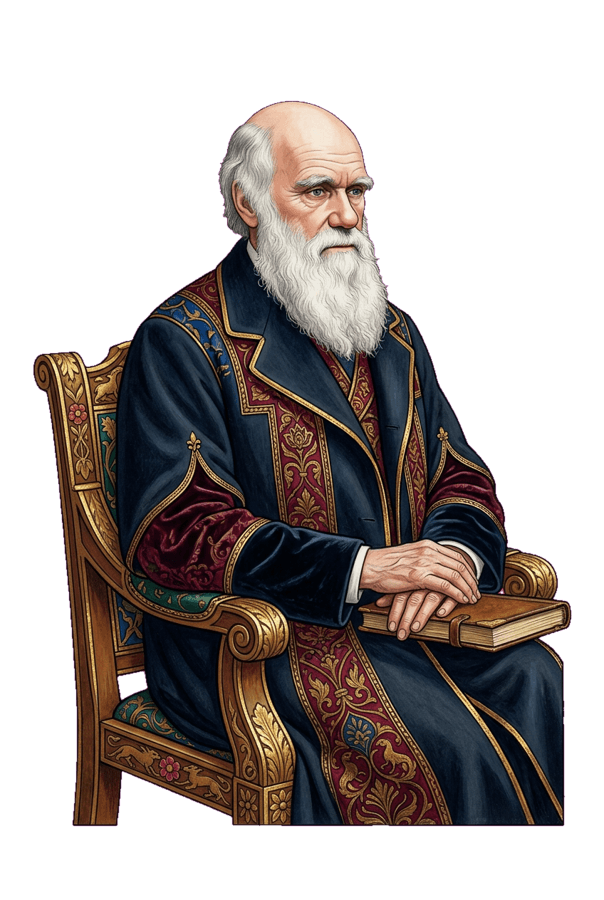 Retrato de Charles Darwin